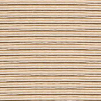 Baumwoll Jersey mit kleinen Streifen in vers. Brauntönen